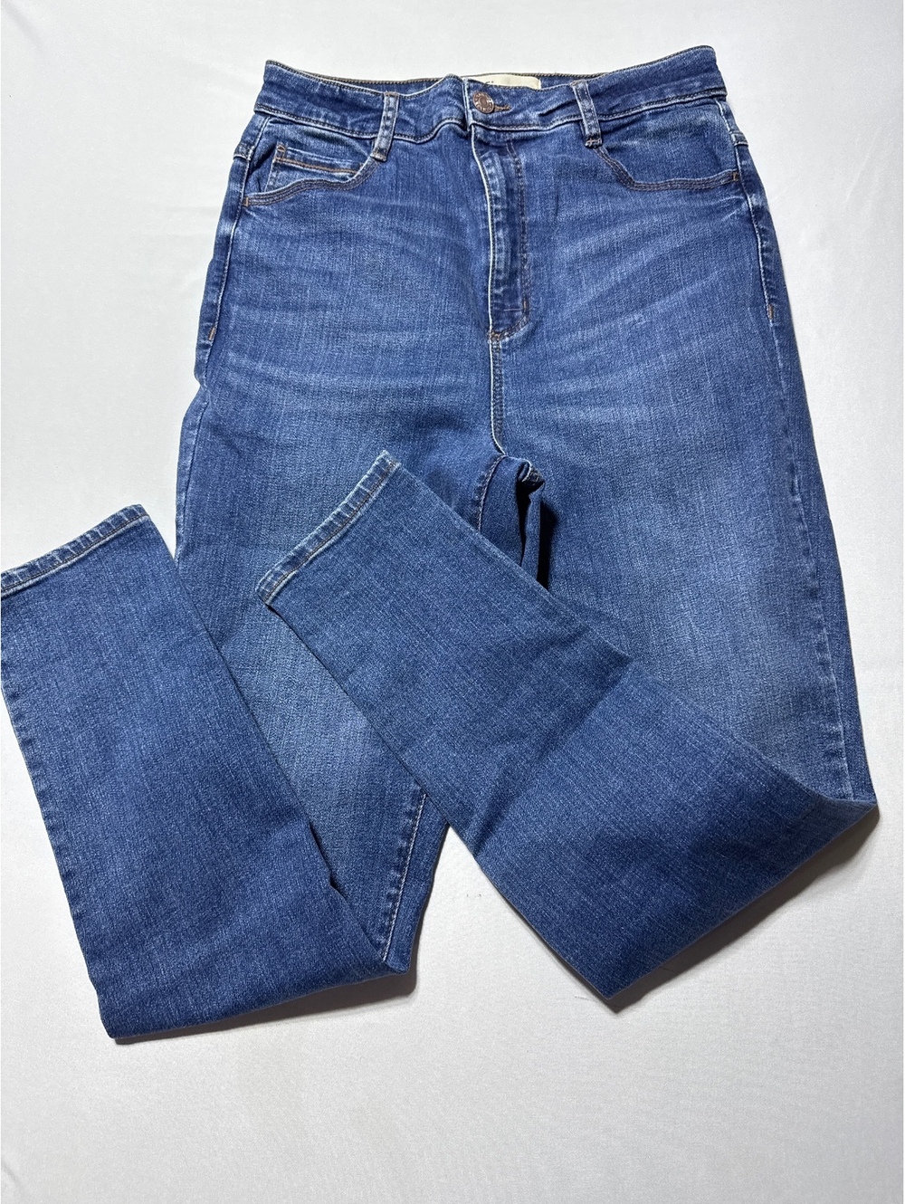 Garage High-Rise Skinny Jeans Size 11 - Classic Blue Denim